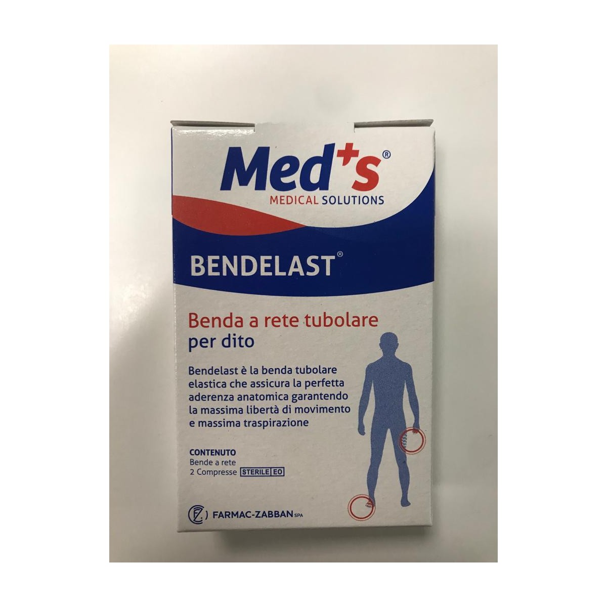 Benda a rete tubolare elastica - Med's Bendelast