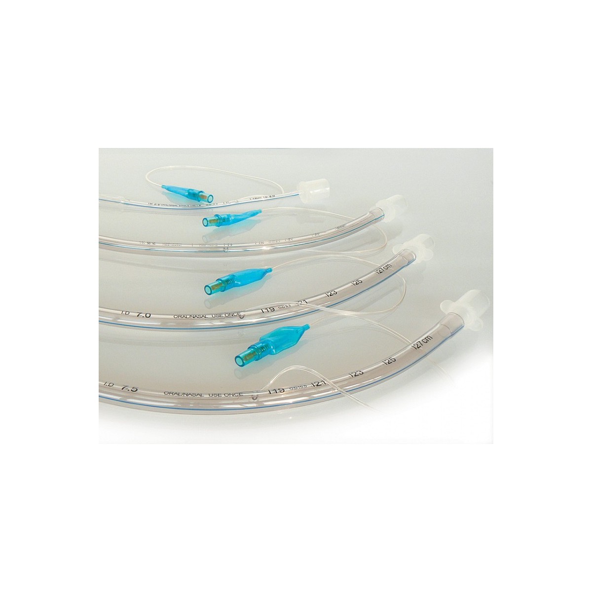 Sonda endotracheale sterile con punta Murphy cuffiata