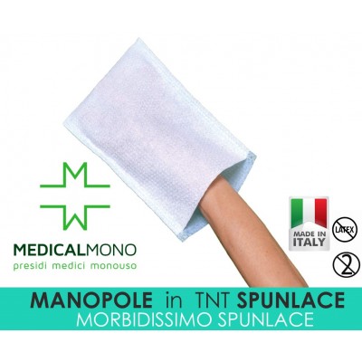 Manopola in TNT monouso - cm16x22cm - 50 pezzi