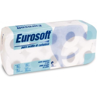 Carta igienica Eurosoft 10 Rotoli