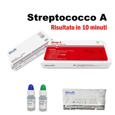Test per autodiagnosi Streptococco A CE 0123