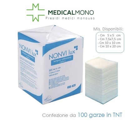 Compresse TNT NONVI lux 4 strati - 100 pz