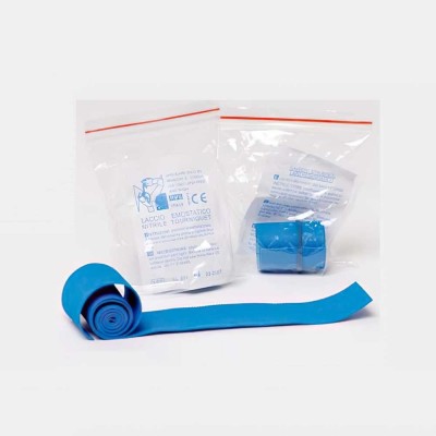Laccio emostatico piatto in nitrile - 46 cm