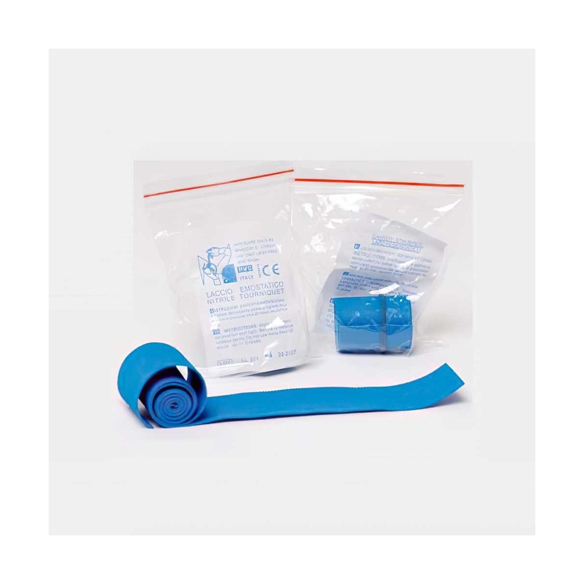 Laccio emostatico piatto in nitrile - 46 cm