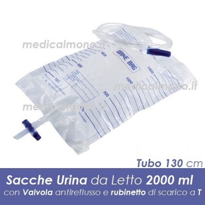Sacche raccolta urine - 2000 ml