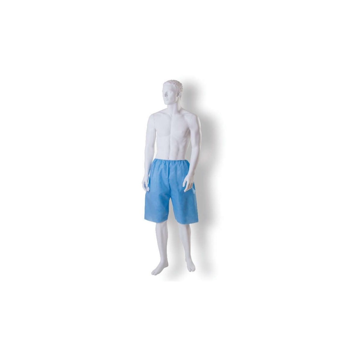 Pantaloni colonscopia in sms 35g Colore azzurro, Taglia unica - 10 pz