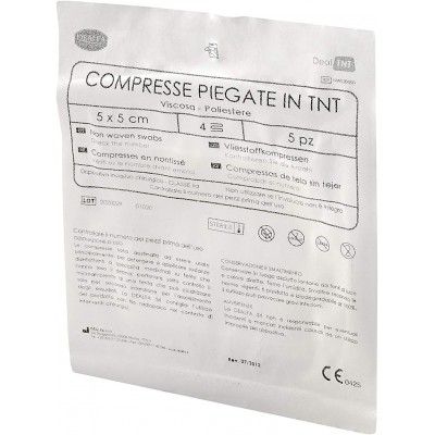 BS/5 Compressa in TNT cm 5x5 a 4 strati - STERILI