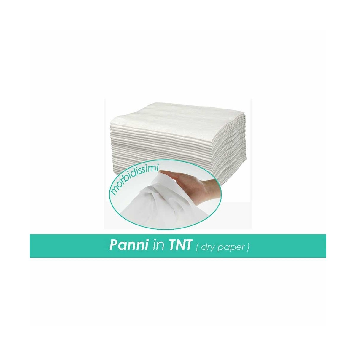 Panni in TNT monouso - cm30x40cm - 50 pezzi