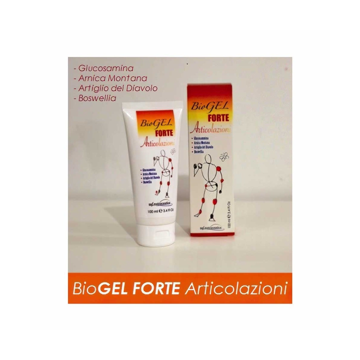 Crema Bio gel forte per articolazioni - 100 ml