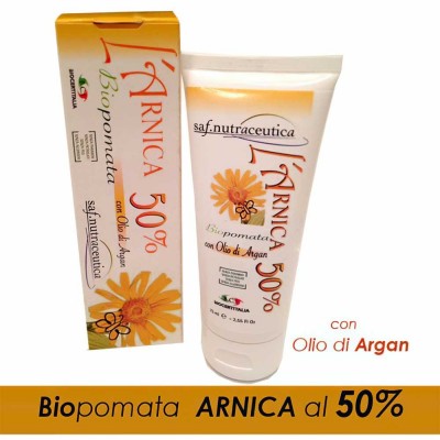 Crema bio-pomata Arnica 50% con olio di Argan