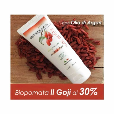 Crema Bio-Pomata Goji 30% con Olio di Argan
