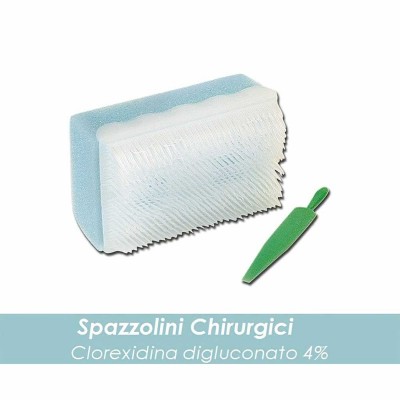 Spazzolini/spugna pulizia mani Clorexidina - 30 pezzi