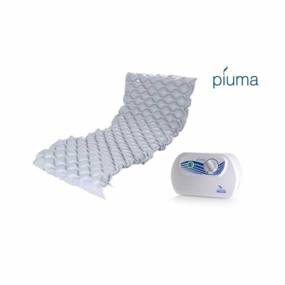 Kit antidecubito a ciclo alternato PIUMA - Materasso a bolle in PVC e compressore con regolazione