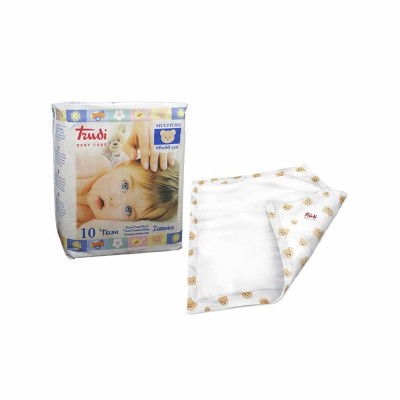 Telo igienico Trudi Baby Care - 60x60cm - 10 pezzi