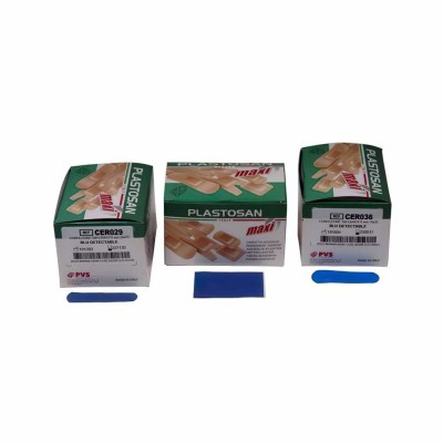 Cerotti blu detectable sterili - cm7x2cm - 100 pezzi