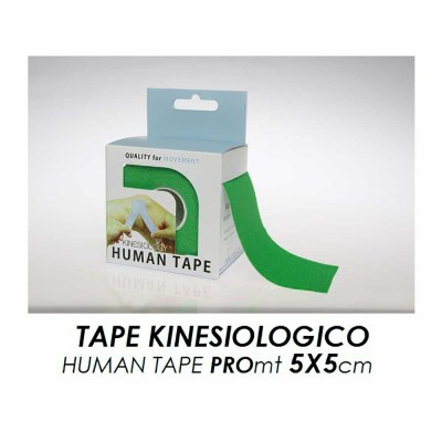 Tape Kinesiologico - Human Tape PRO - cm 5x5 mt